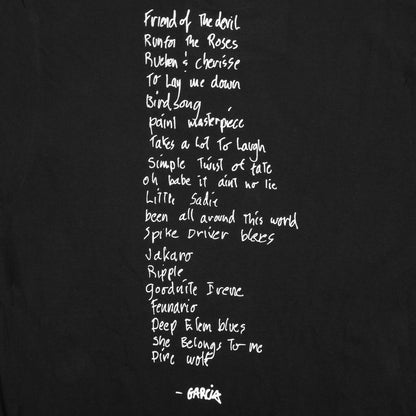 Garcia Hand Picked Set List T-Shirt