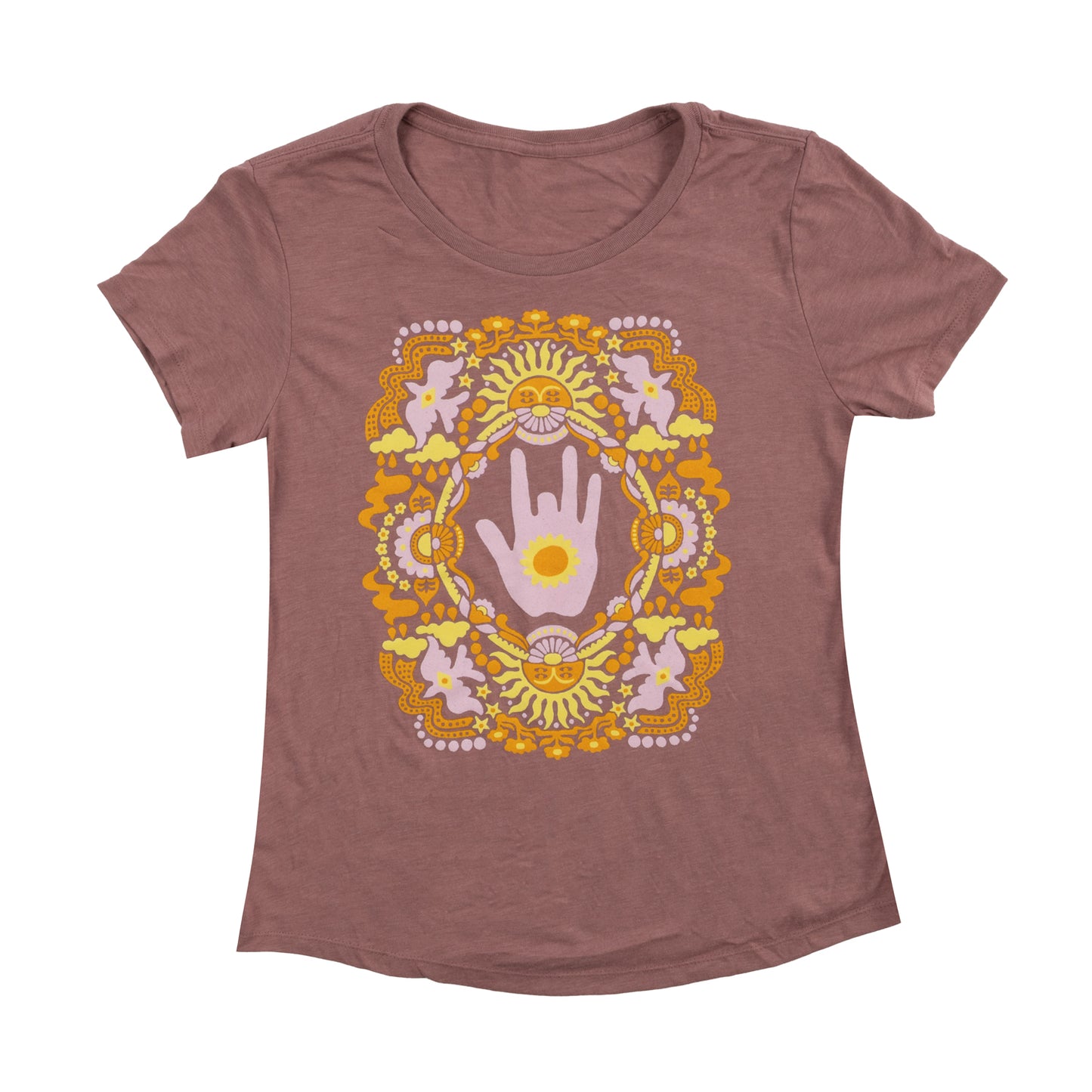 Ladies Sun Blossom Organic T-Shirt