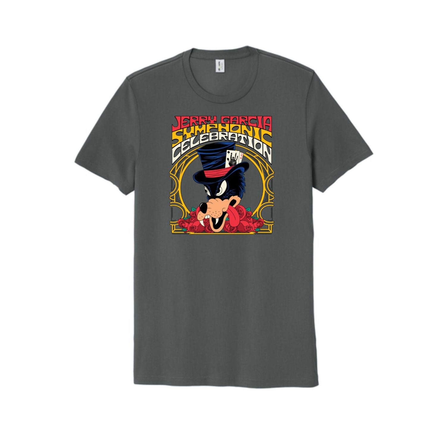 Jerry Garcia Symphonic Celebration 2026 Tour Organic T-Shirt