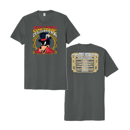 Jerry Garcia Symphonic Celebration 2026 Tour Organic T-Shirt