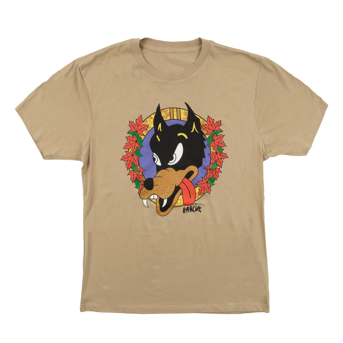 Woodgrain Wolf Shortsleeve T-Shirt