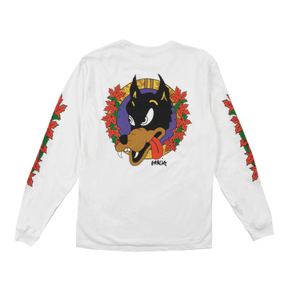 Woodgrain Wolf Longsleeve T-Shirt