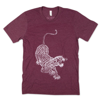 Tiger Recycled Tri-Blend T-Shirt
