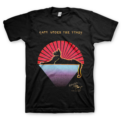 Cats Under the Stars Organic T-Shirt HIDDEN