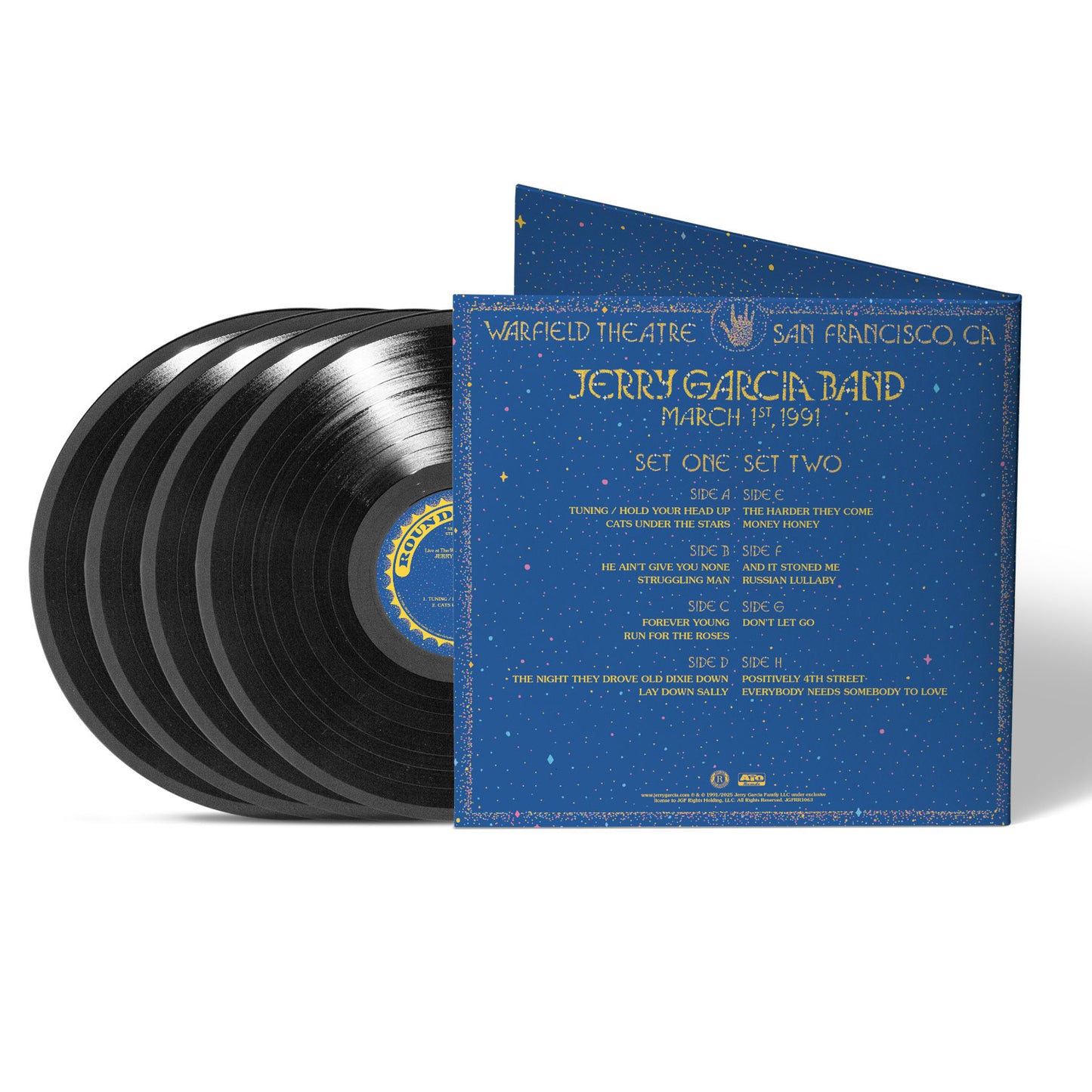 Live at The Warfield: March 1st, 1991 4xLP