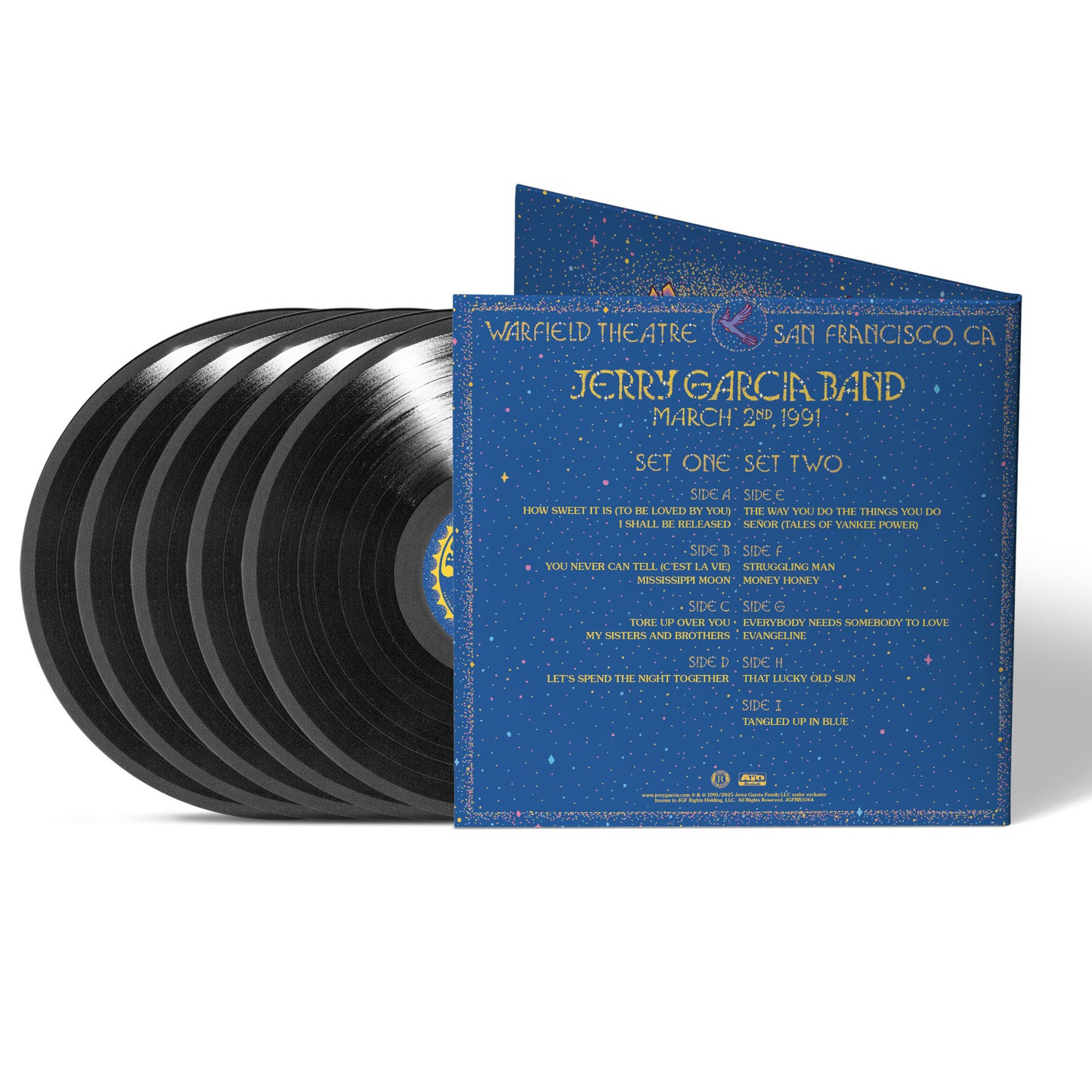 Live at The Warfield: March 2nd, 1991 5xLP
