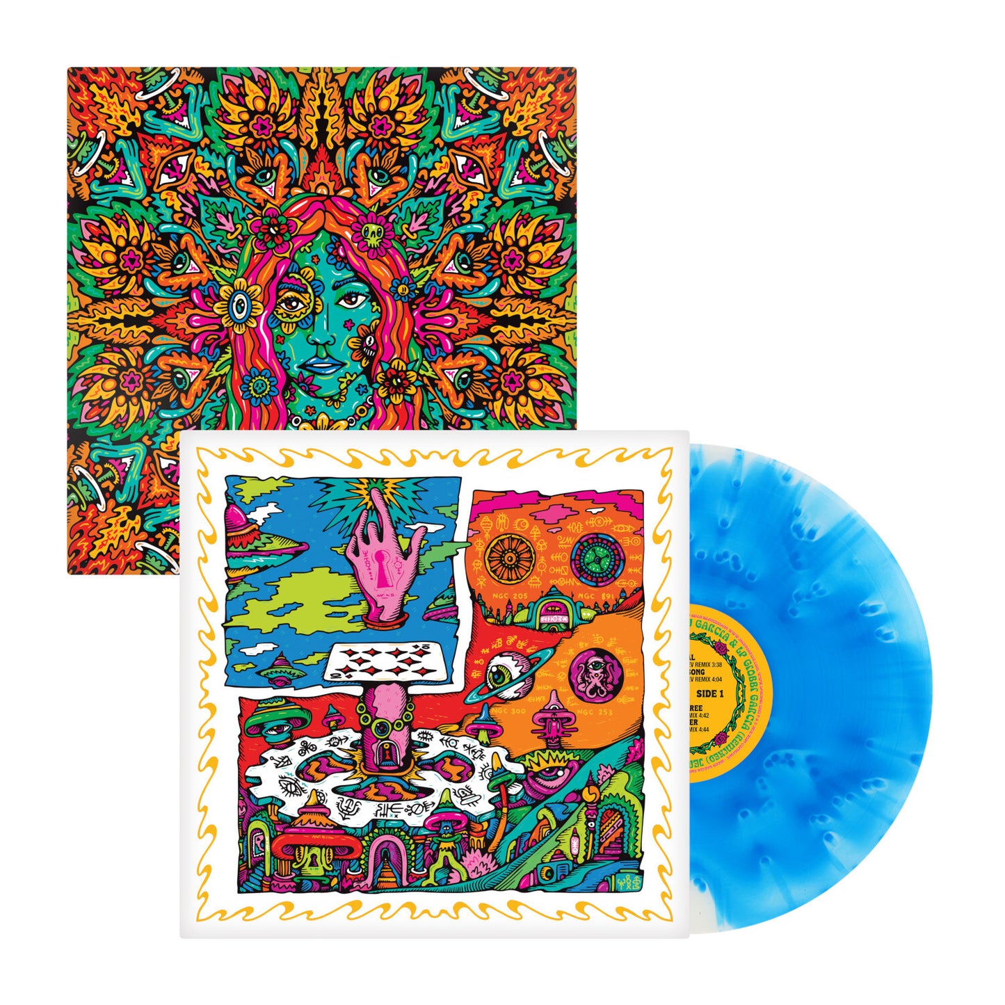 Garcia (Remixed) LP - Blue Cloudy Variant