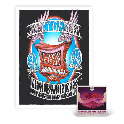 GarciaLive Volume 22: September 25th, 1971 Lion's Share - Digital Download & Poster