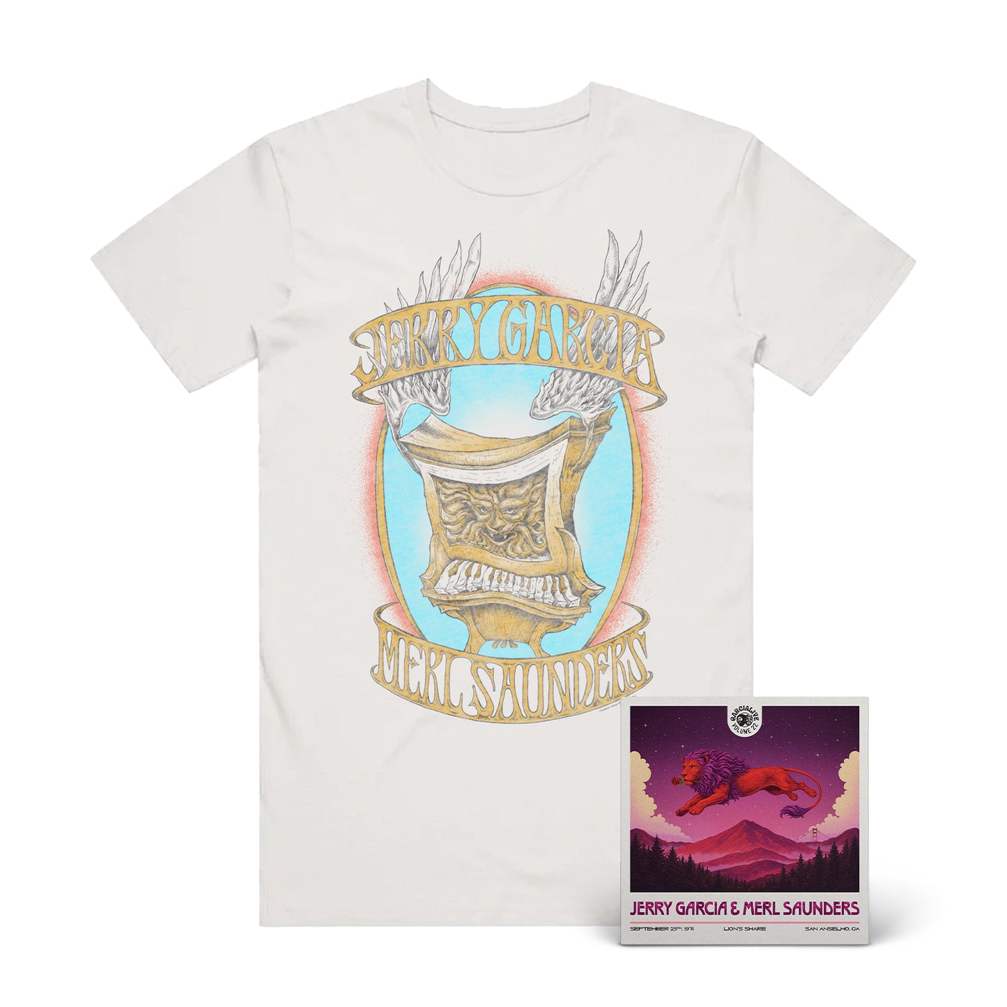 GarciaLive Volume 22: September 25th, 1971 Lion's Share - CD + T-Shirt