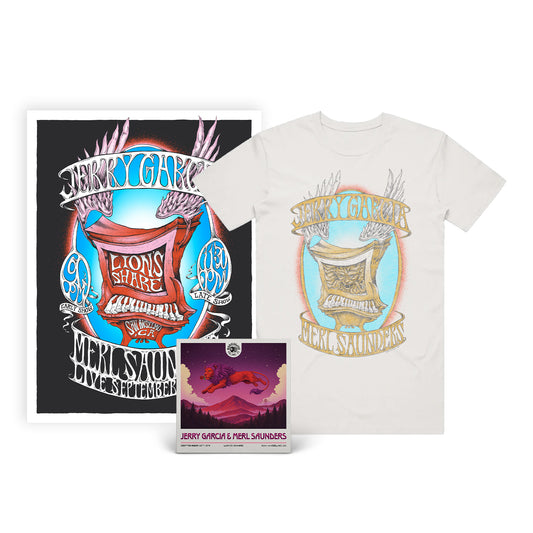 GarciaLive Volume 22: September 25th, 1971 Lion's Share – CD or Digital Download, Poster & T-Shirt